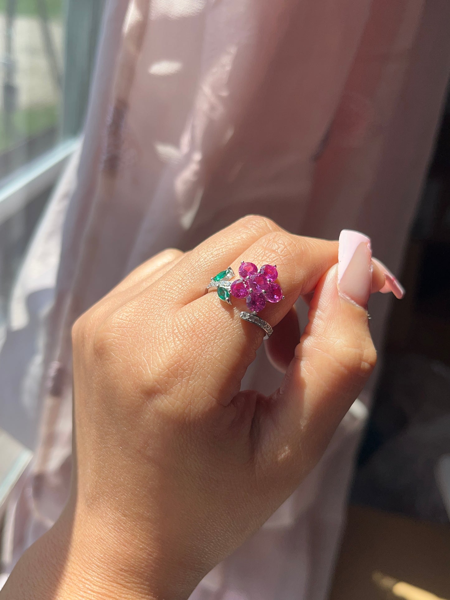 Anillo de plata de ley 925 de Damie