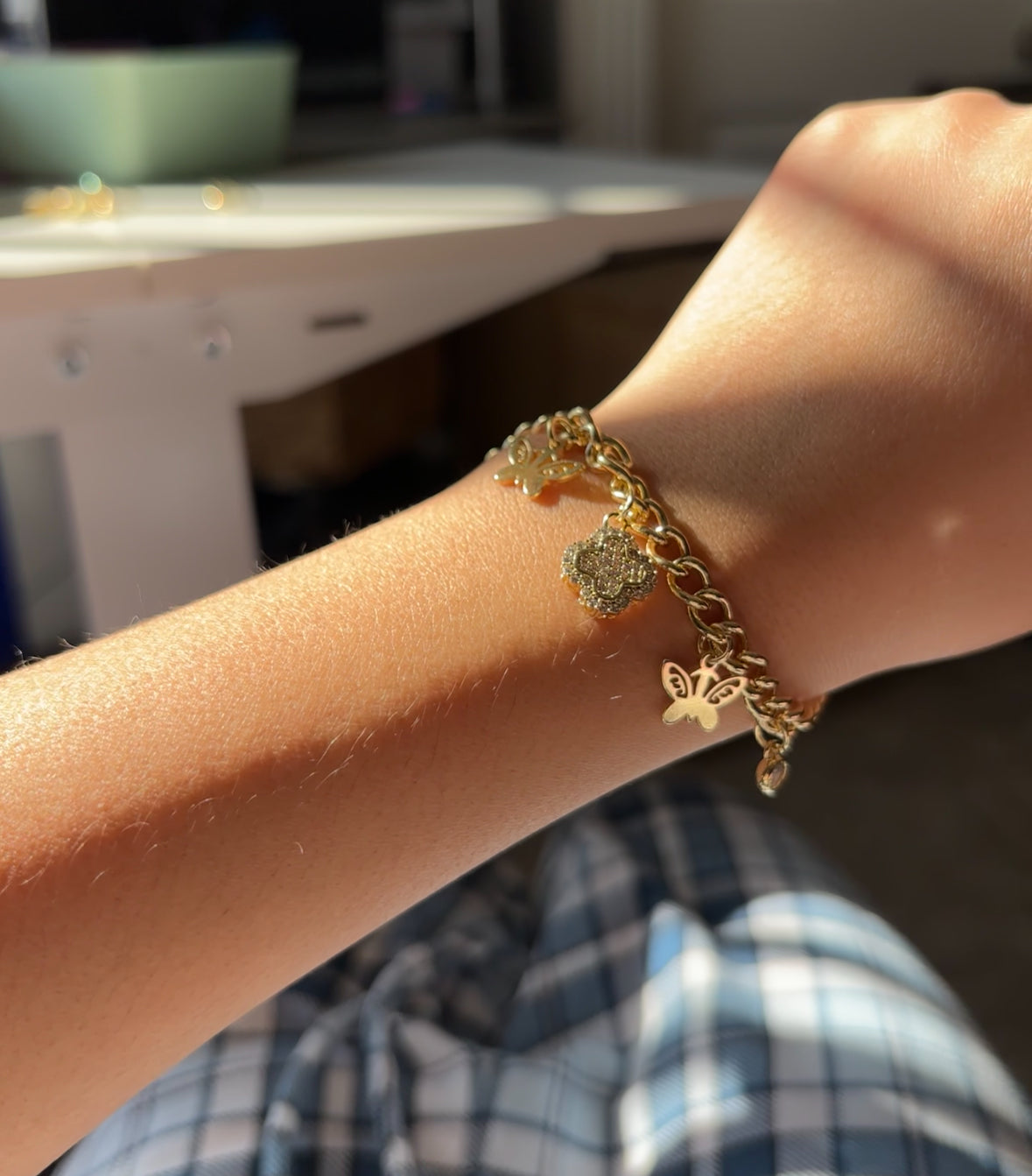 Lucky charm bracelet