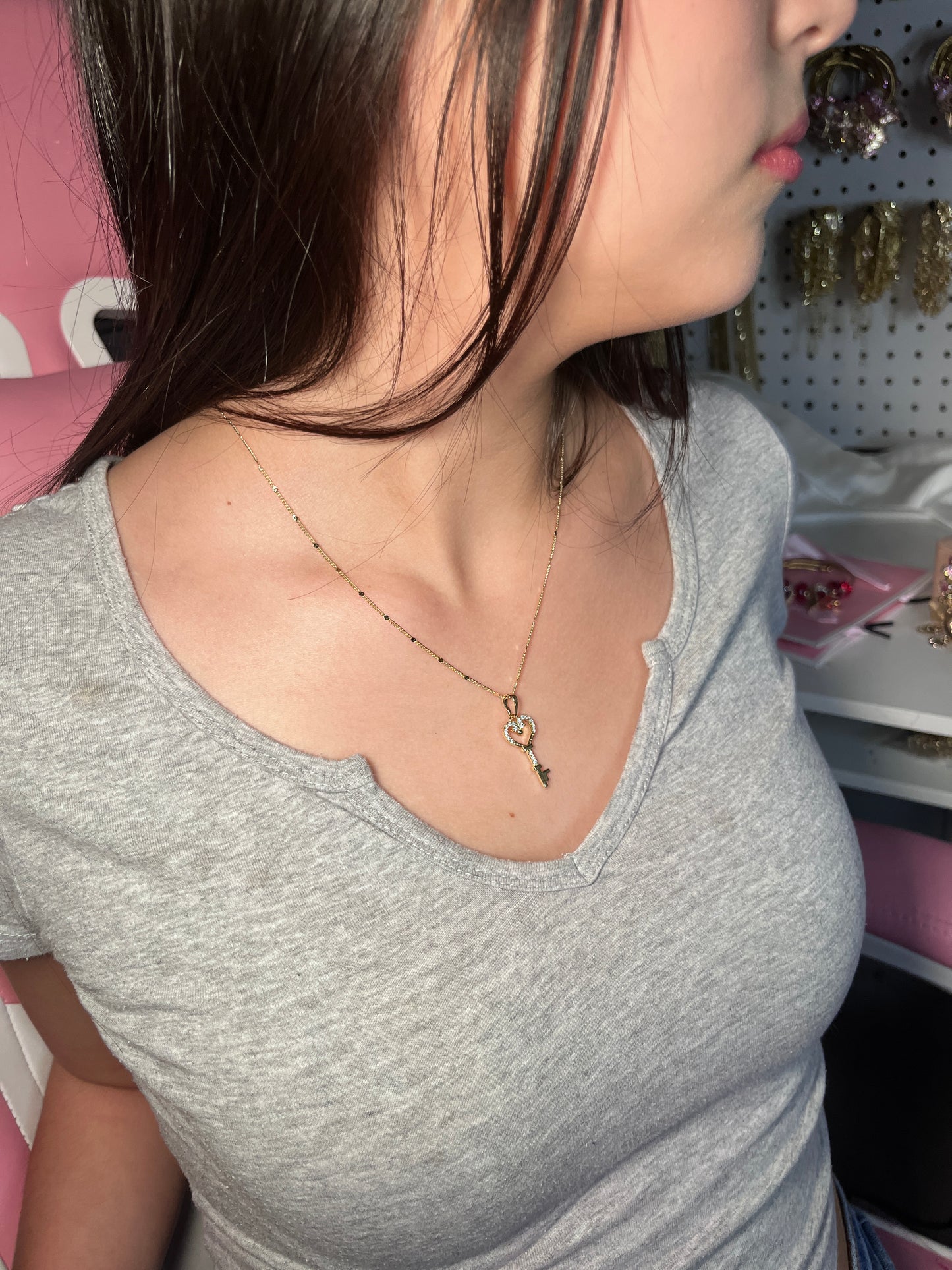 El collar de la llave de mi corazón