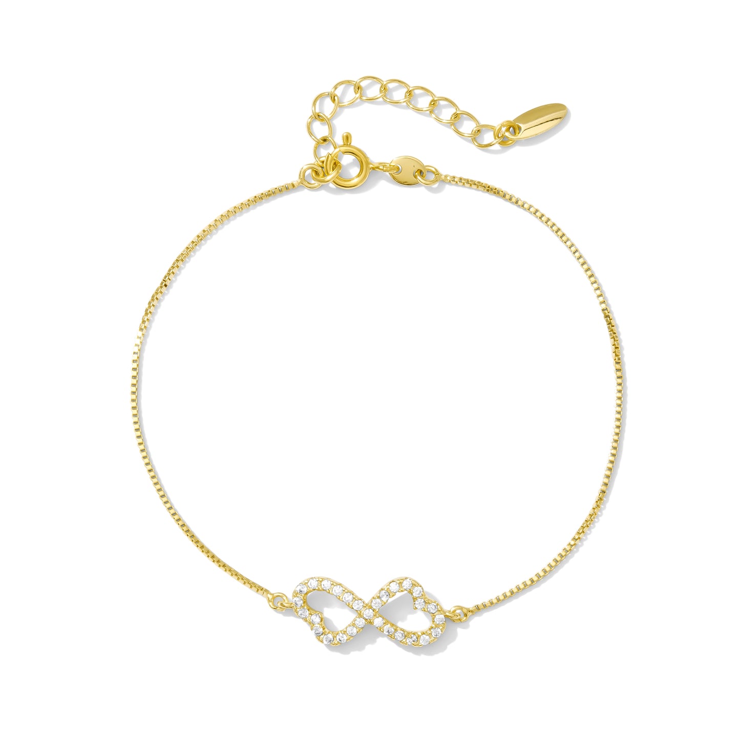 Infinity love bracelet