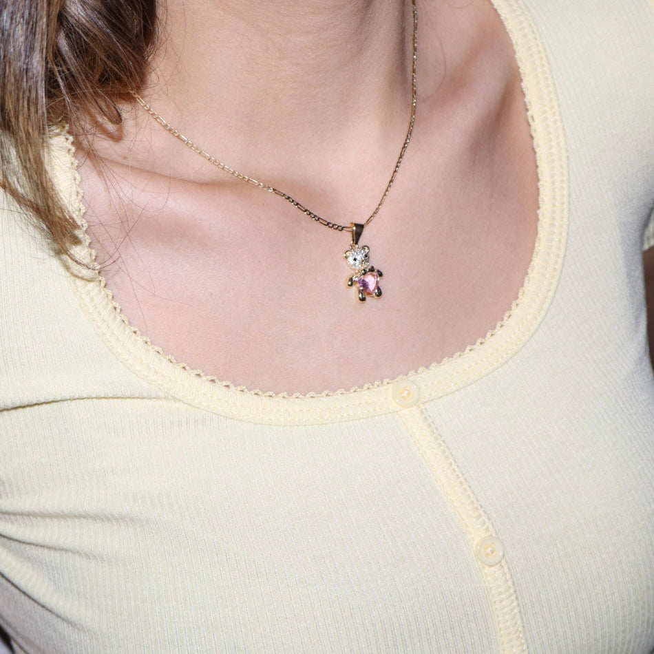 Collar de osito de peluche 🧸