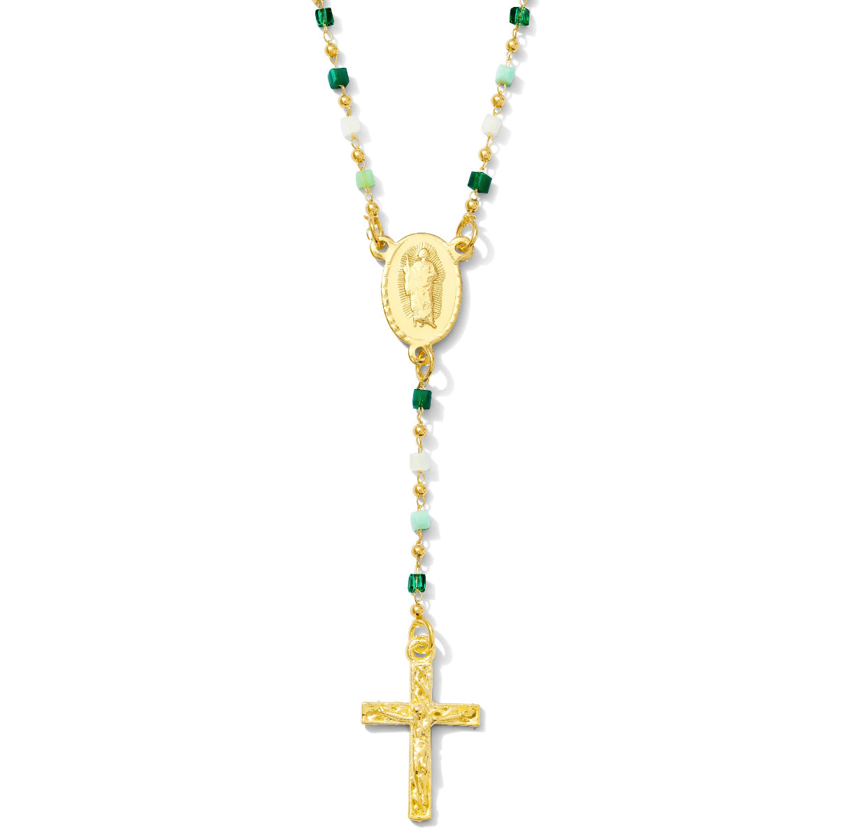 Green San Judas Rosario