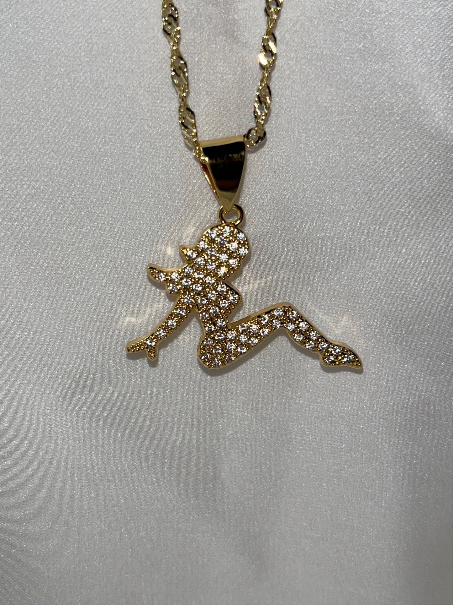 Collar de niña bonita