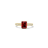 Sparkly Square Ring
