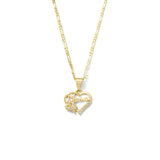 Mama butterfly necklace
