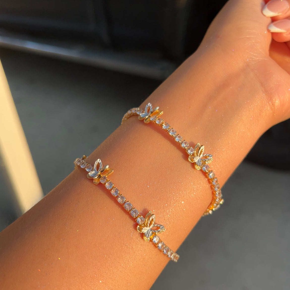 Lexi Tres mariposa bracelet