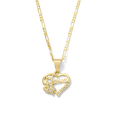 Mama butterfly necklace