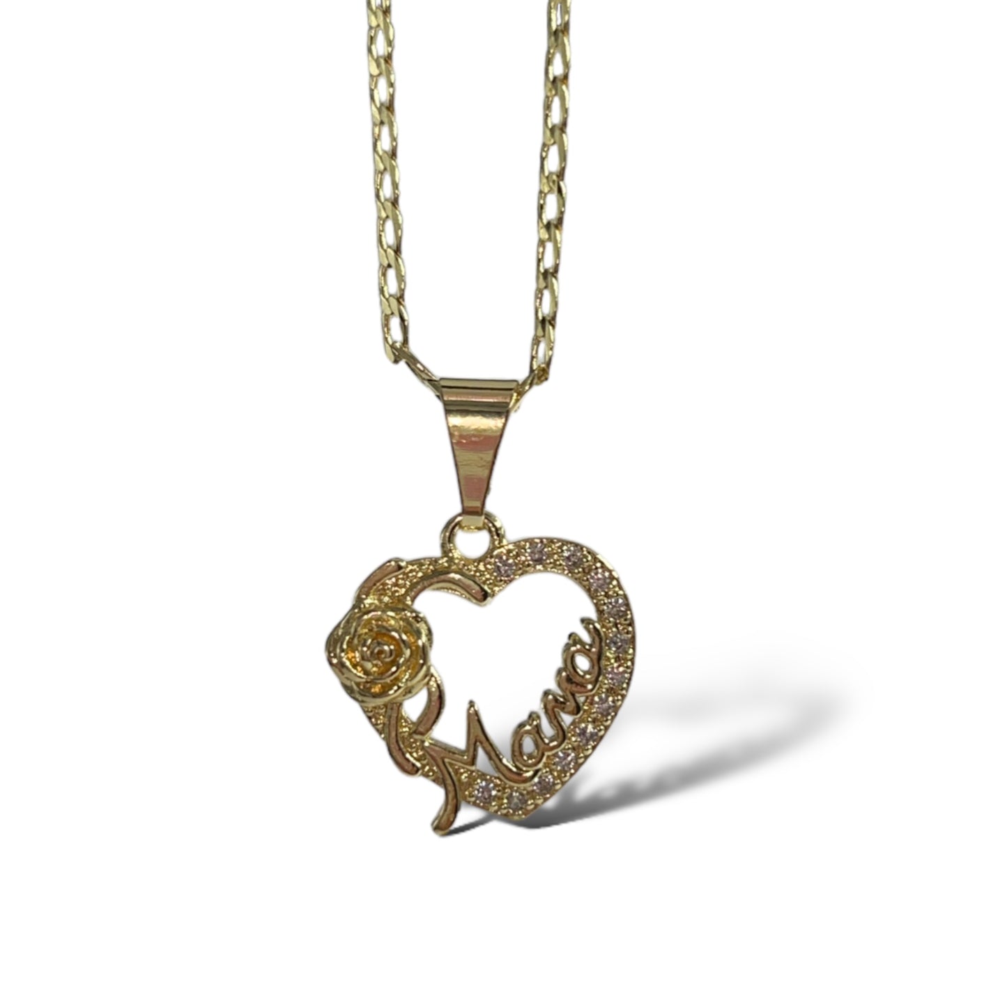 Mamá corazón necklace