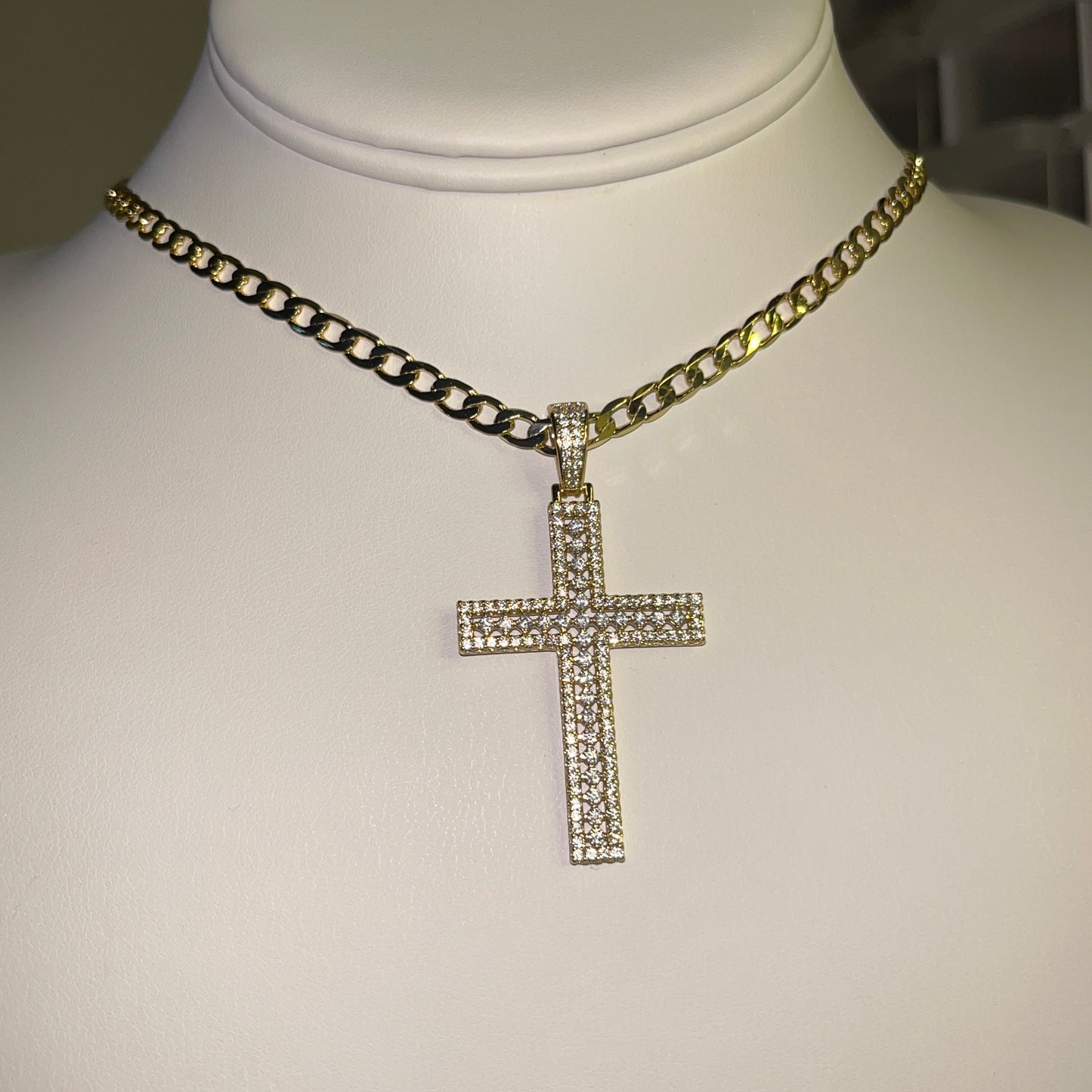 Men’s cross necklace