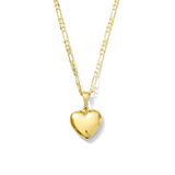 Angel heart necklace
