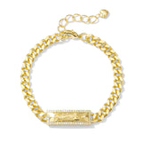 Religious Cuban Bracelet