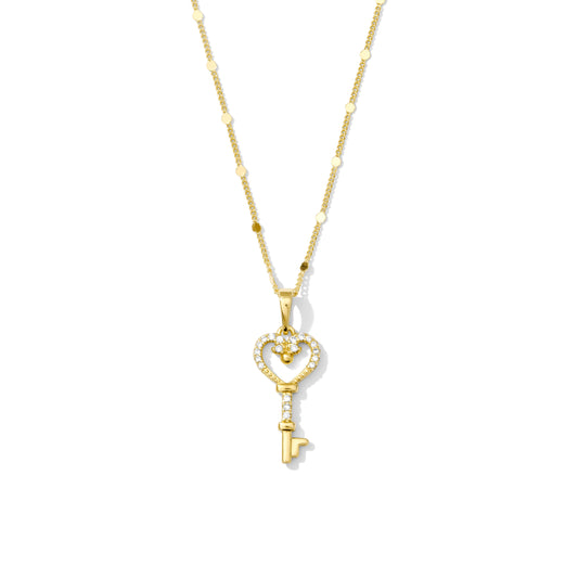 El collar de la llave de mi corazón