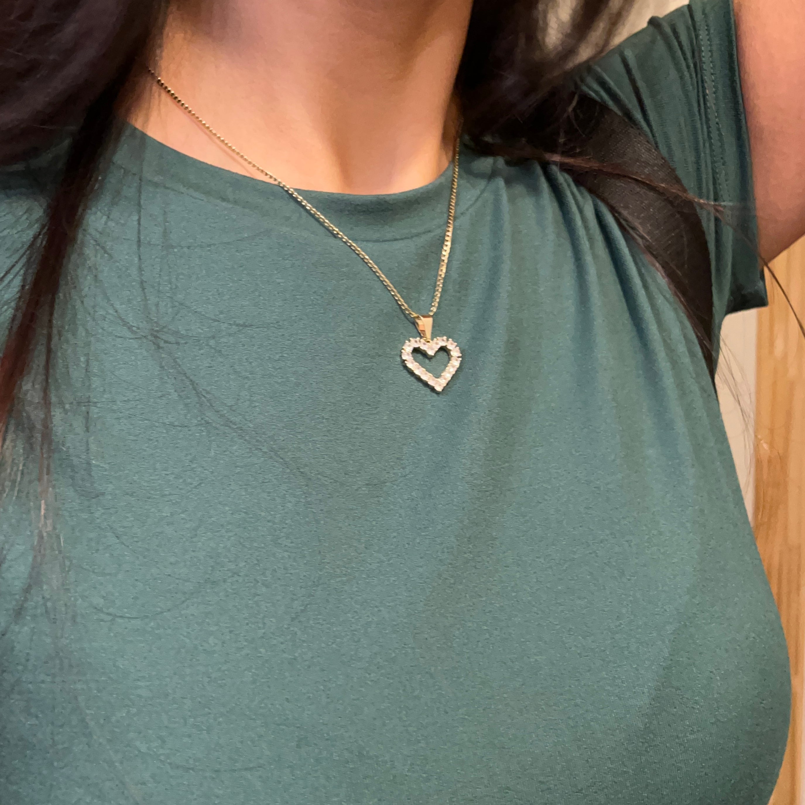 Icy Heart necklace