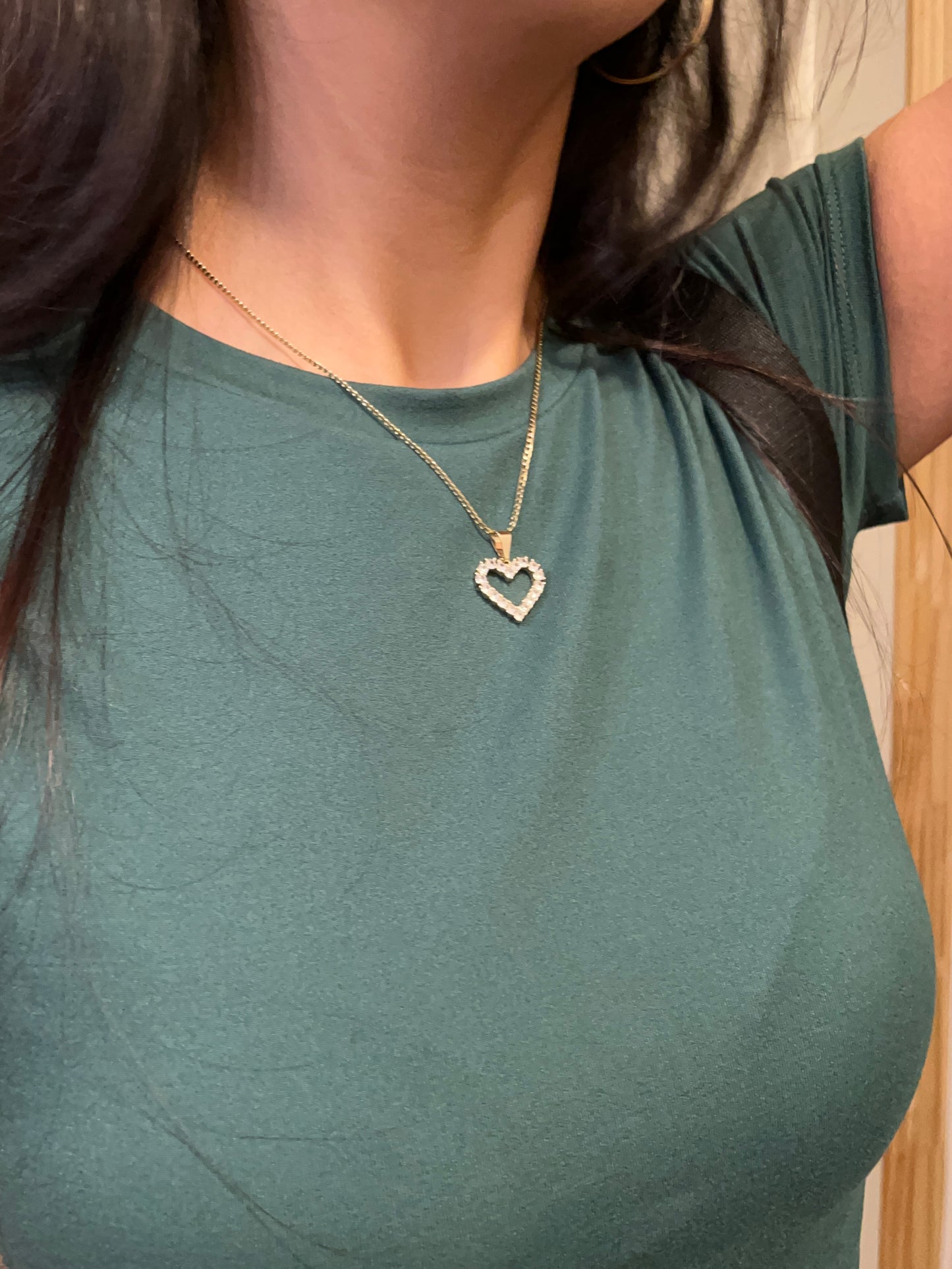 Icy Heart necklace