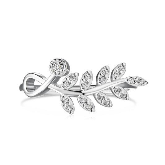 Belle leaf 925 Sterling Silver Ring