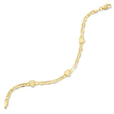 Pulsera Corazón Oro