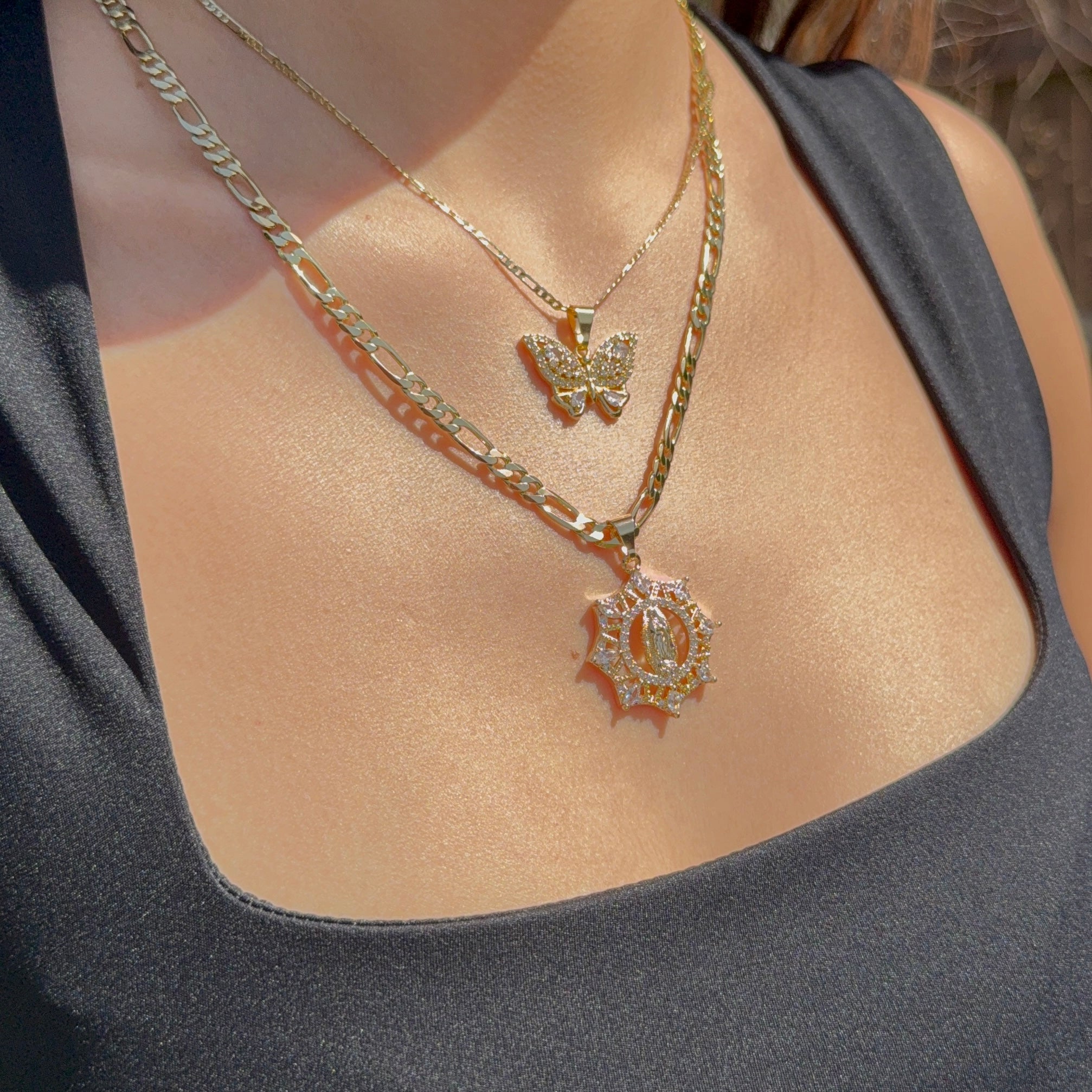Collar de 8 diamantes