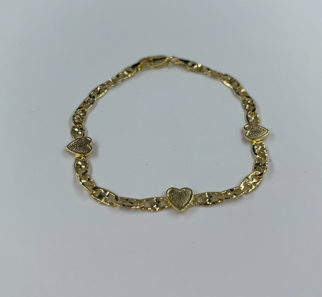 Corazón Oro  bracelet