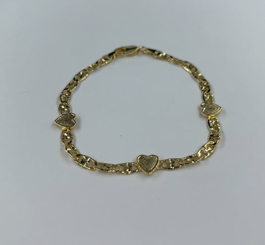 Corazón Oro  bracelet