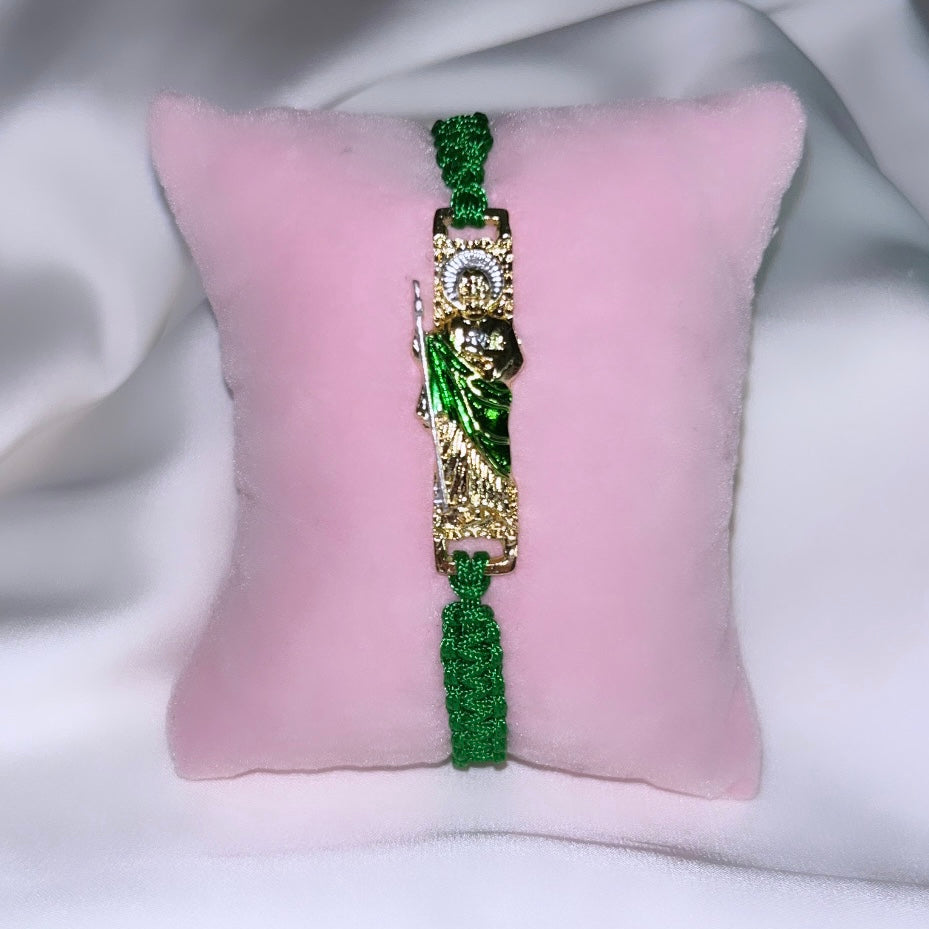 Pulseras religiosas de nailon