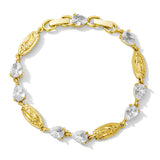 Diamond Virgen Mary Bracelet