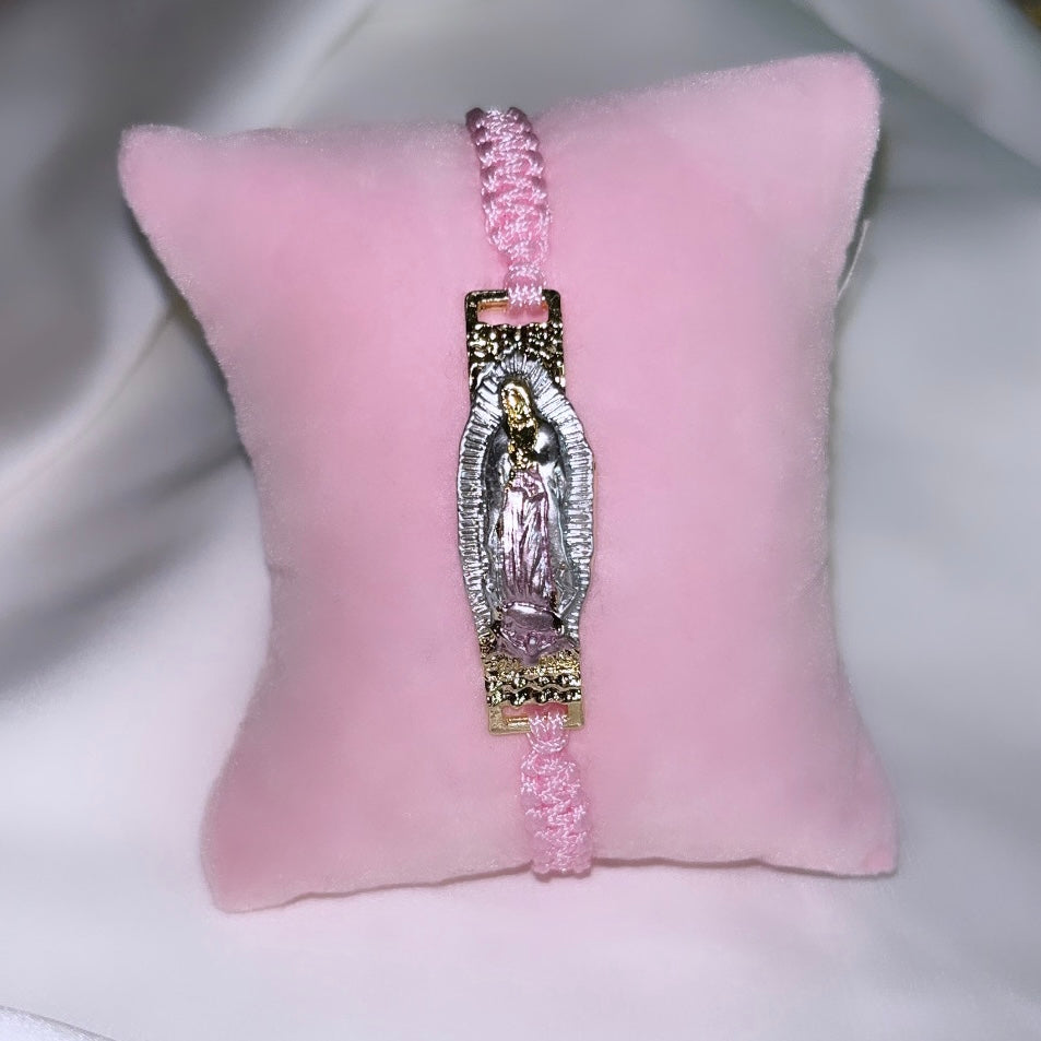 Pulseras religiosas de nailon