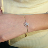 Flower bracelet