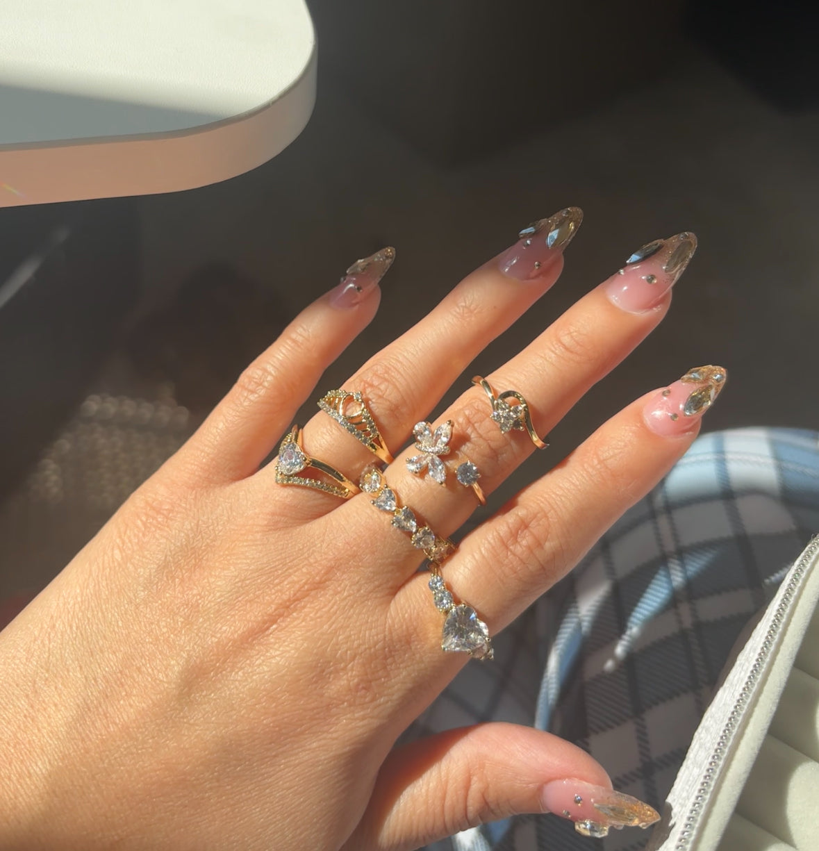 Anillo flor alejandra