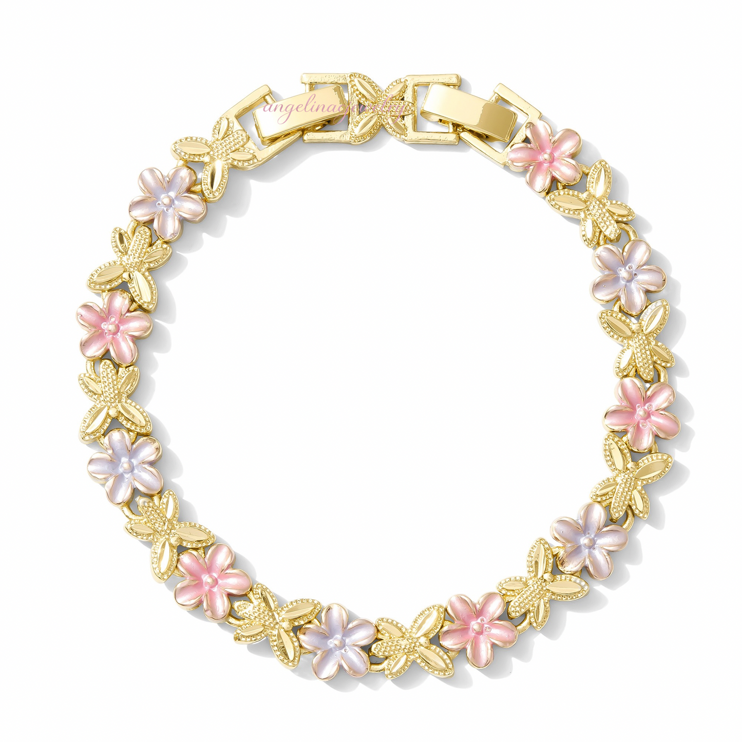 hibiscus flower bracelet