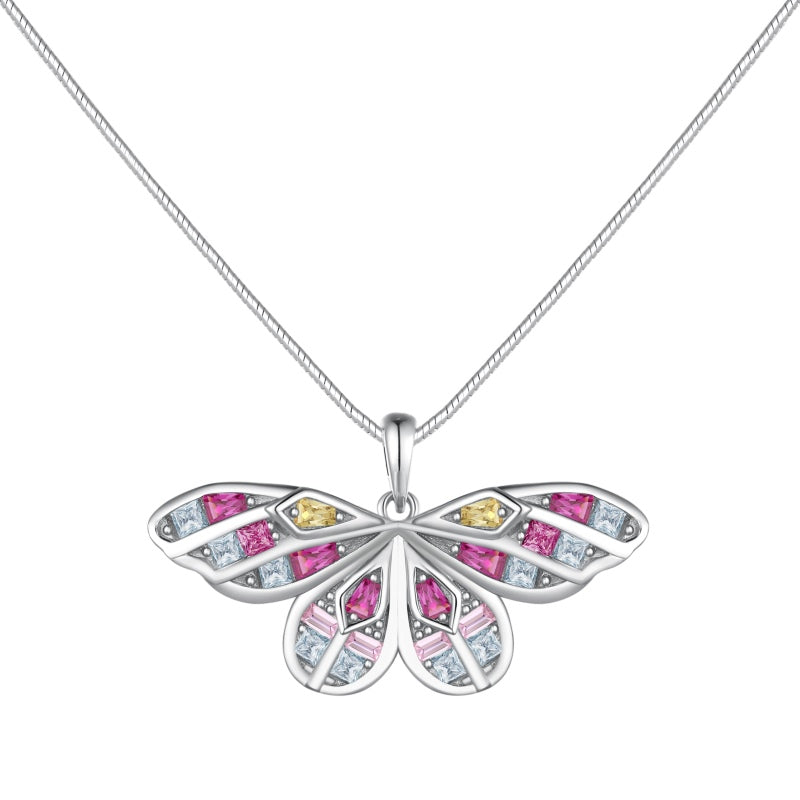 Jenni Butterfly 925 Sterling Silver Necklace