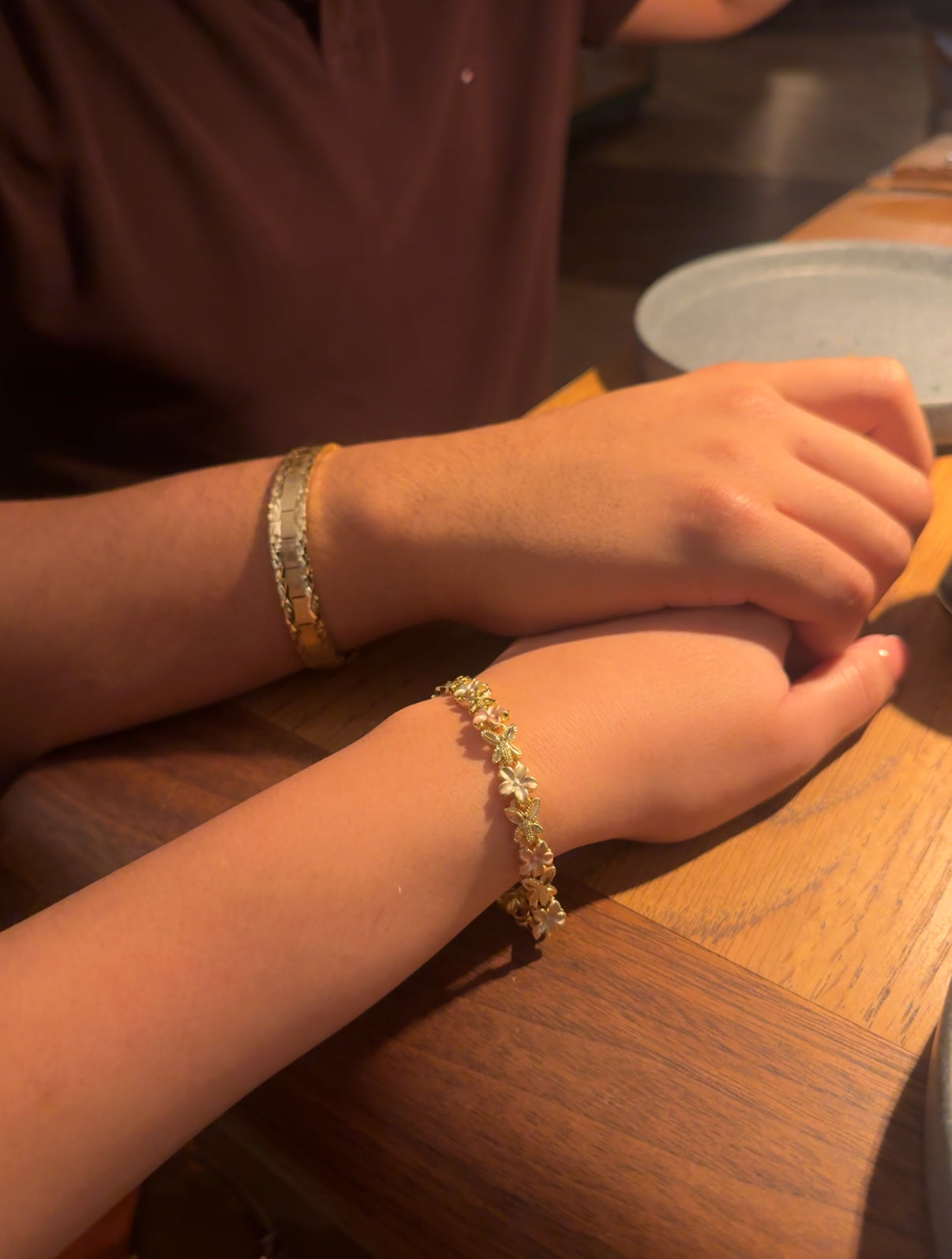 hibiscus flower bracelet