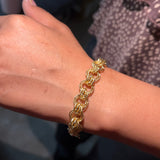 Sparkly layers bracelet