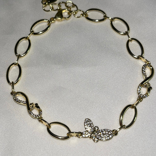 Infinity Butterly bracelet