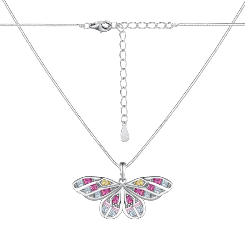 Jenni Butterfly 925 Sterling Silver Necklace