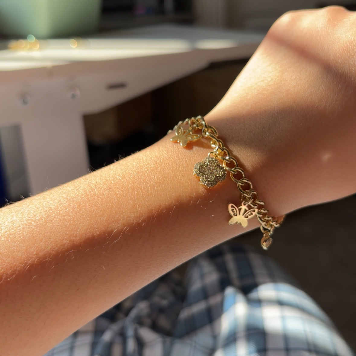 Lucky charm bracelet