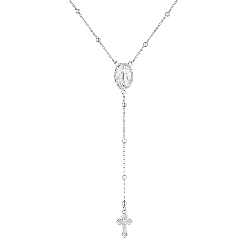 Rosary S925 Sterling Necklace