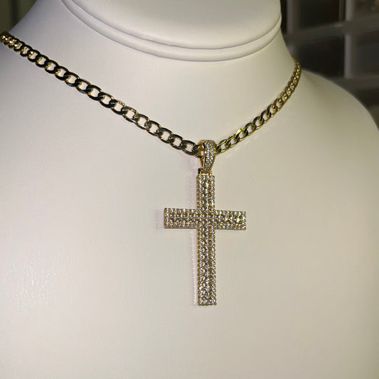 Men’s cross necklace