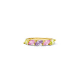 Pastel rainbow ring