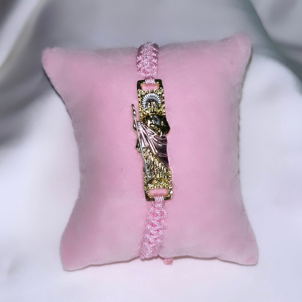 Pulseras religiosas de nailon