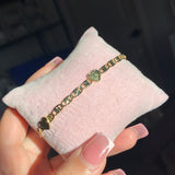 Pulsera Corazón Oro