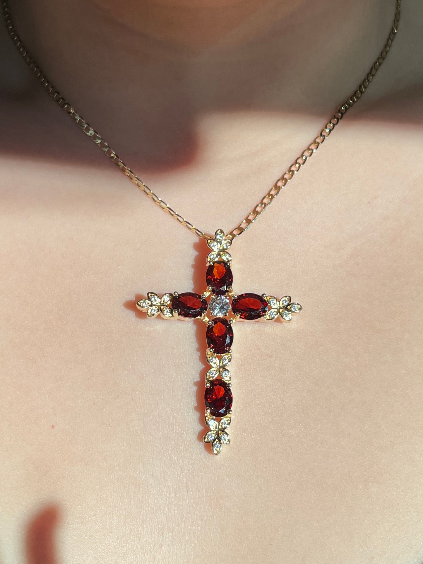 2004 Red Cross Necklace