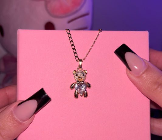 Teddy bear 🧸 necklace d