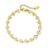 Corazón link Bracelet