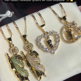 Collar de San Judas con corazón