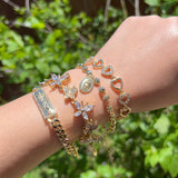 Religious Cuban Bracelet