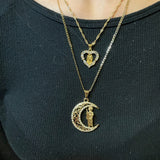 Corazón virgencita necklace 💫🤍