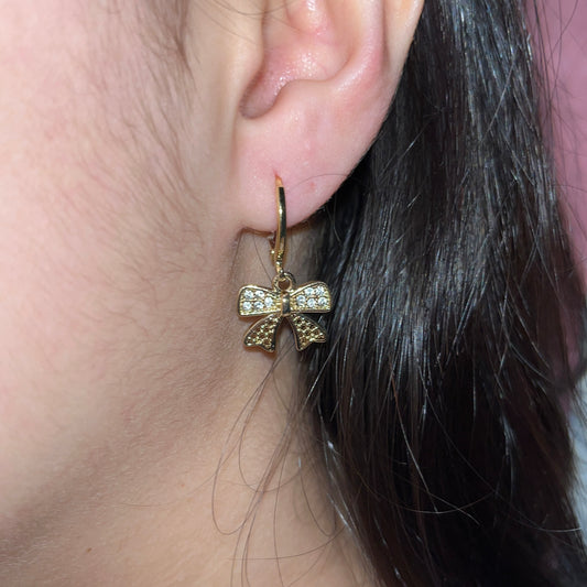 Bow earrings