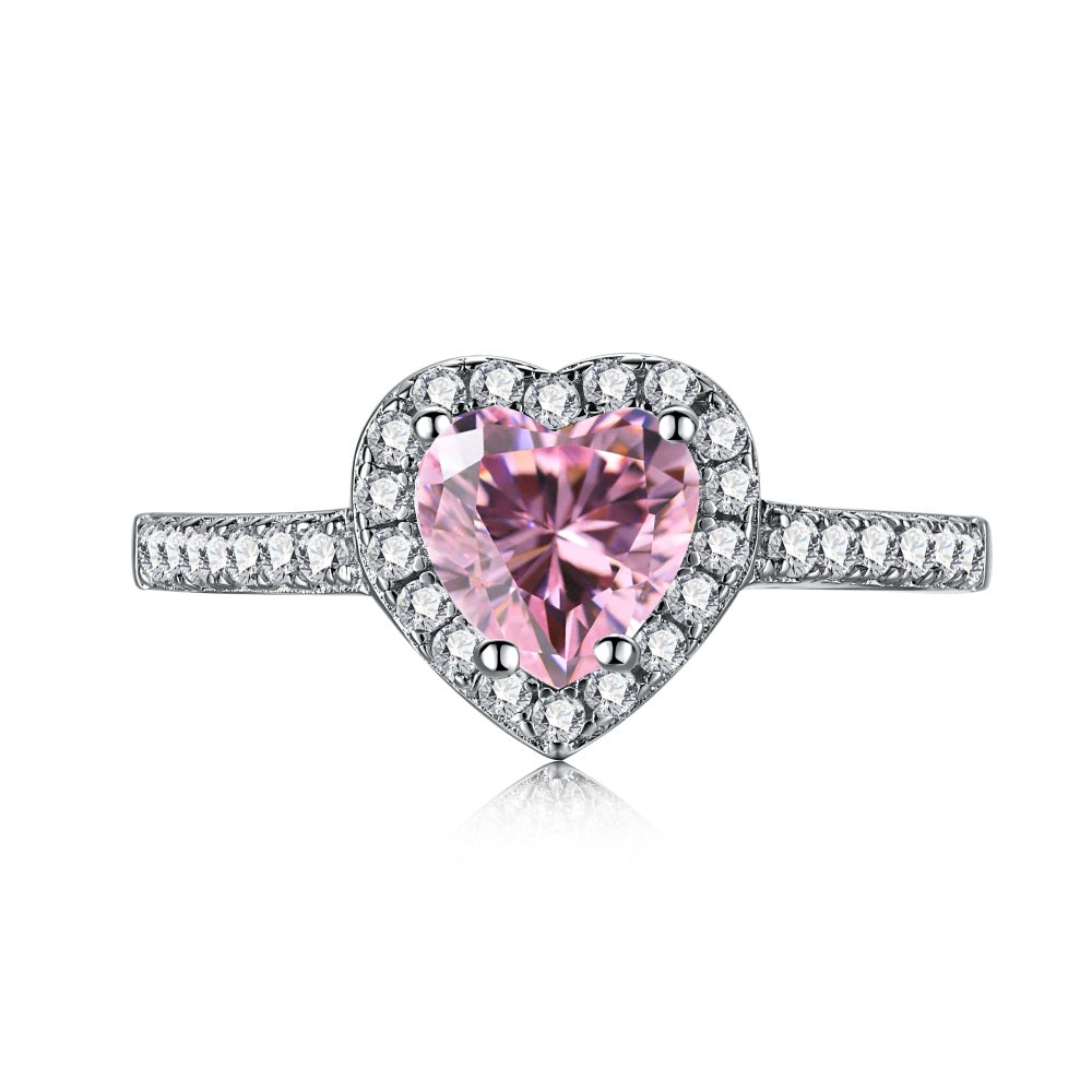 S925  Heart Promise ring