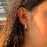 Hoop earrings