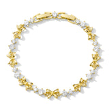 Diamond Bow Bracelet